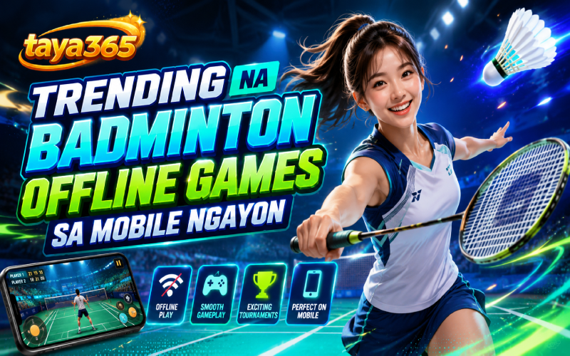 badminton offline games