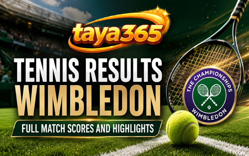 tennis results wimbledon