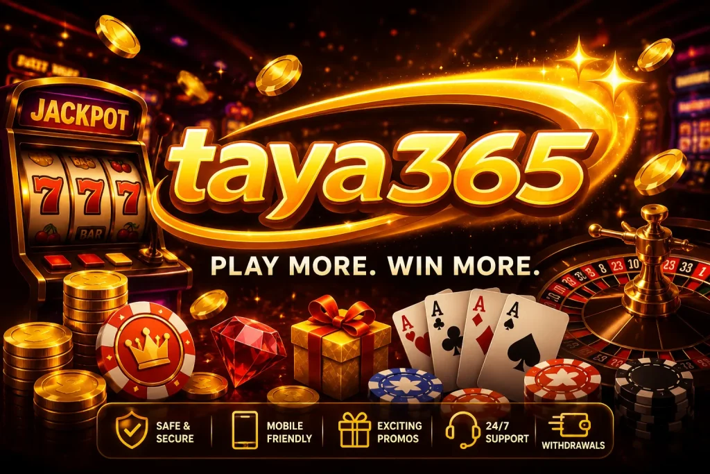 taya365 Shiny jackpot casino excitement