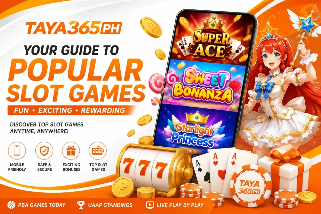 taya365 Your guide to exciting slot games