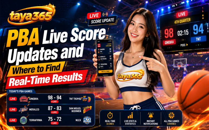 pba live score