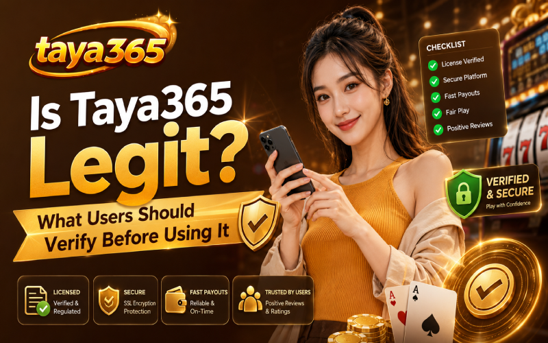 is taya365 legit